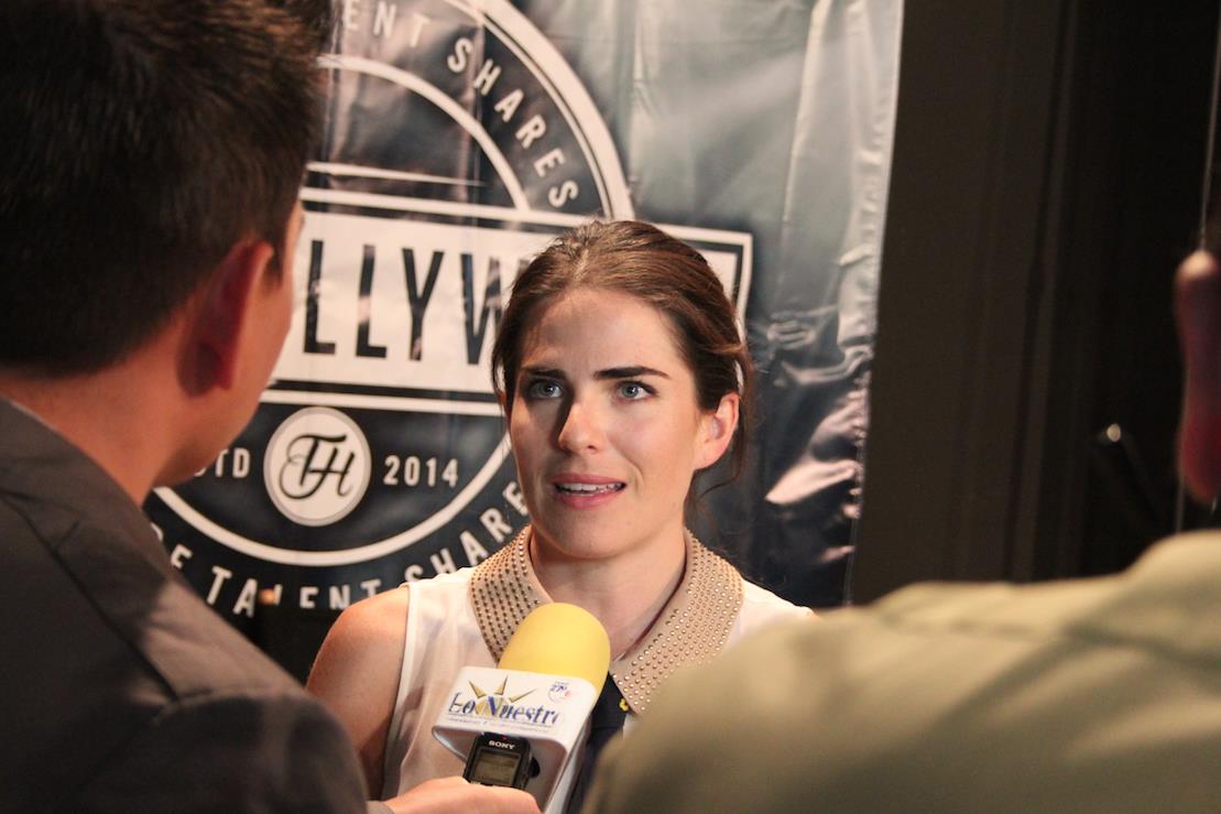 Karla Souza (How to Get Away with Murder) at Takehollywood’s Live Panel Event, April 29, 2015.